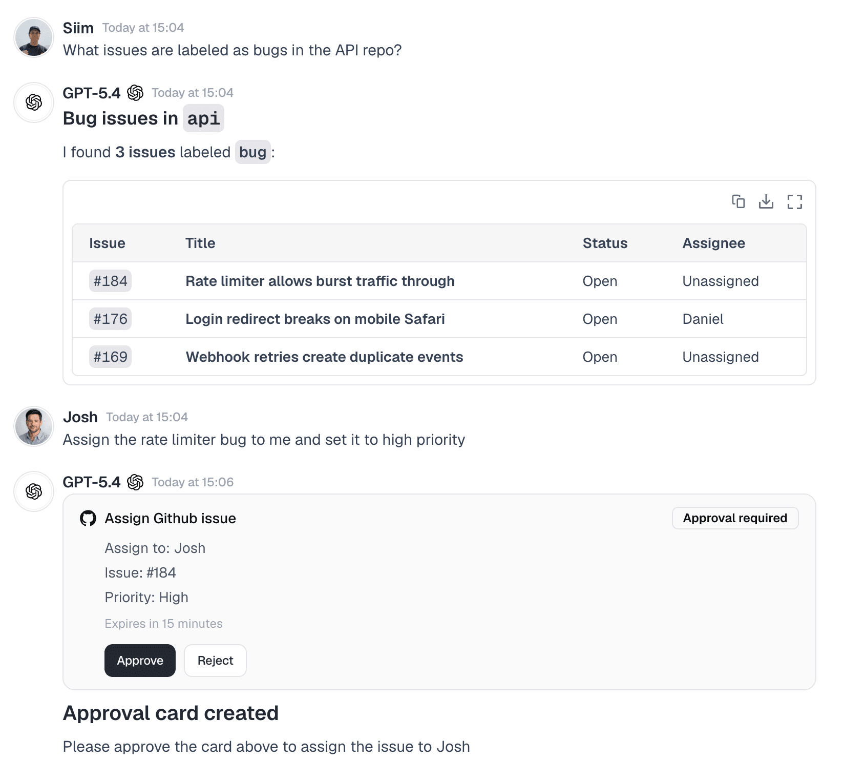 Workflows GitHub dans Menturi